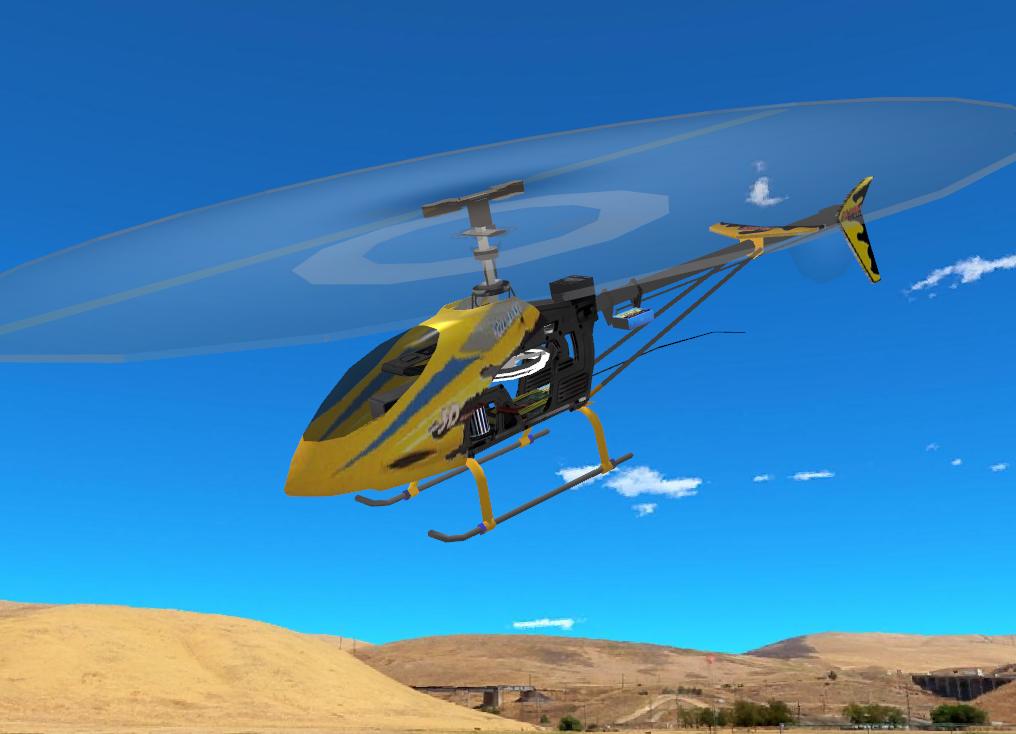T-Rex 450XL CDE Yellow