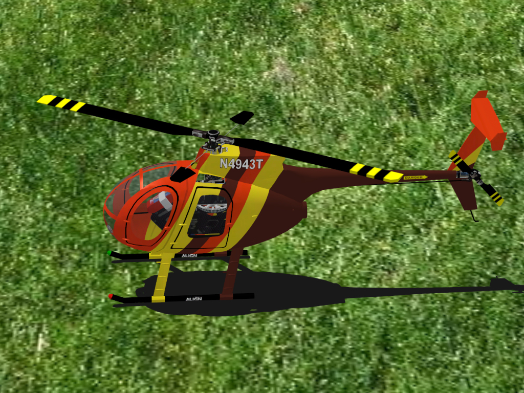 TRex 450 Pro-Hughes 500D