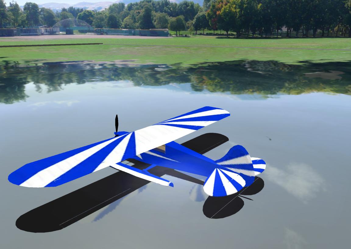 PA-Cub with Floats
