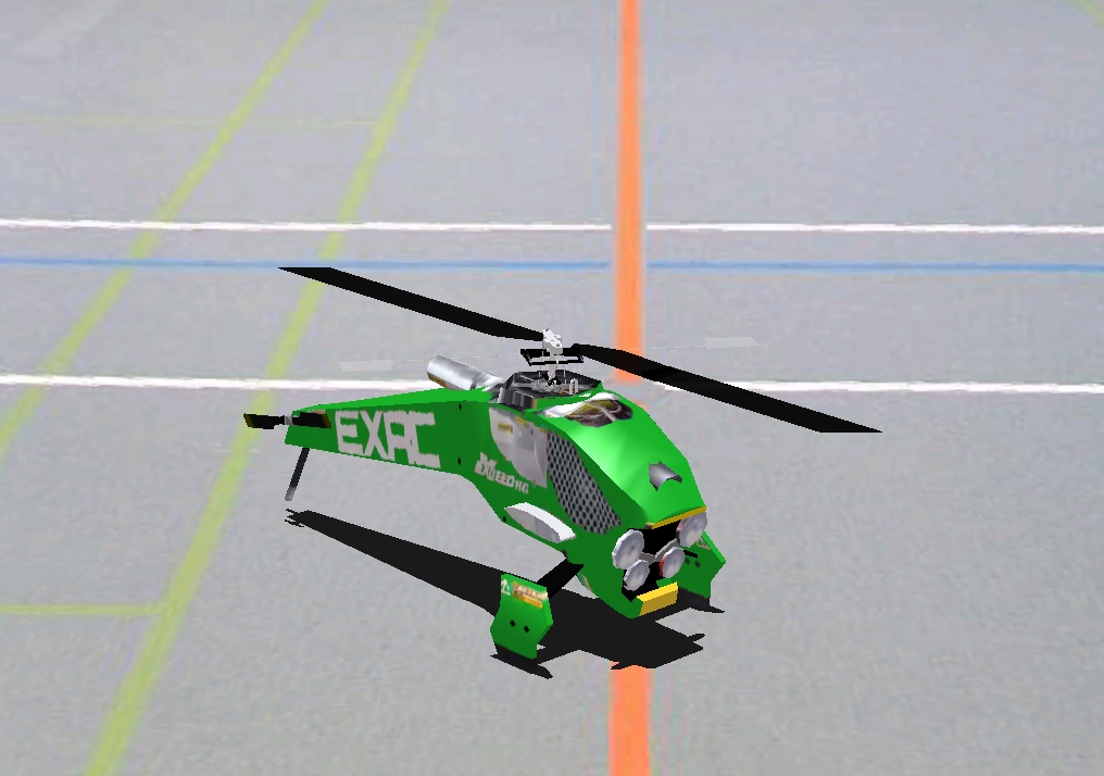 MC Exceed RC Roboheli Green
